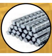 Structural Steel TMT Bars High Strength Reinforcement Steel